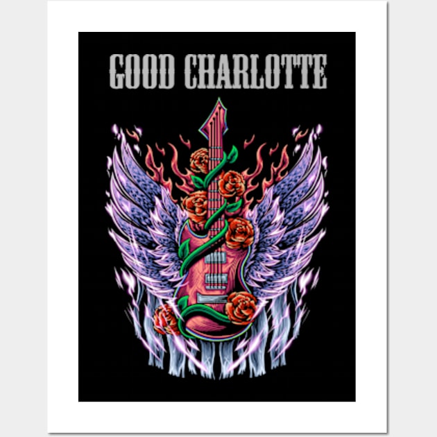 GOOD CHARLOTTE BAND Wall Art by citrus_sizzle